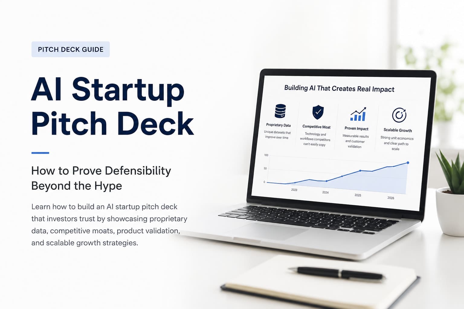 AI Startup Pitch Deck: How to Prove Defensibility Beyond the Hype